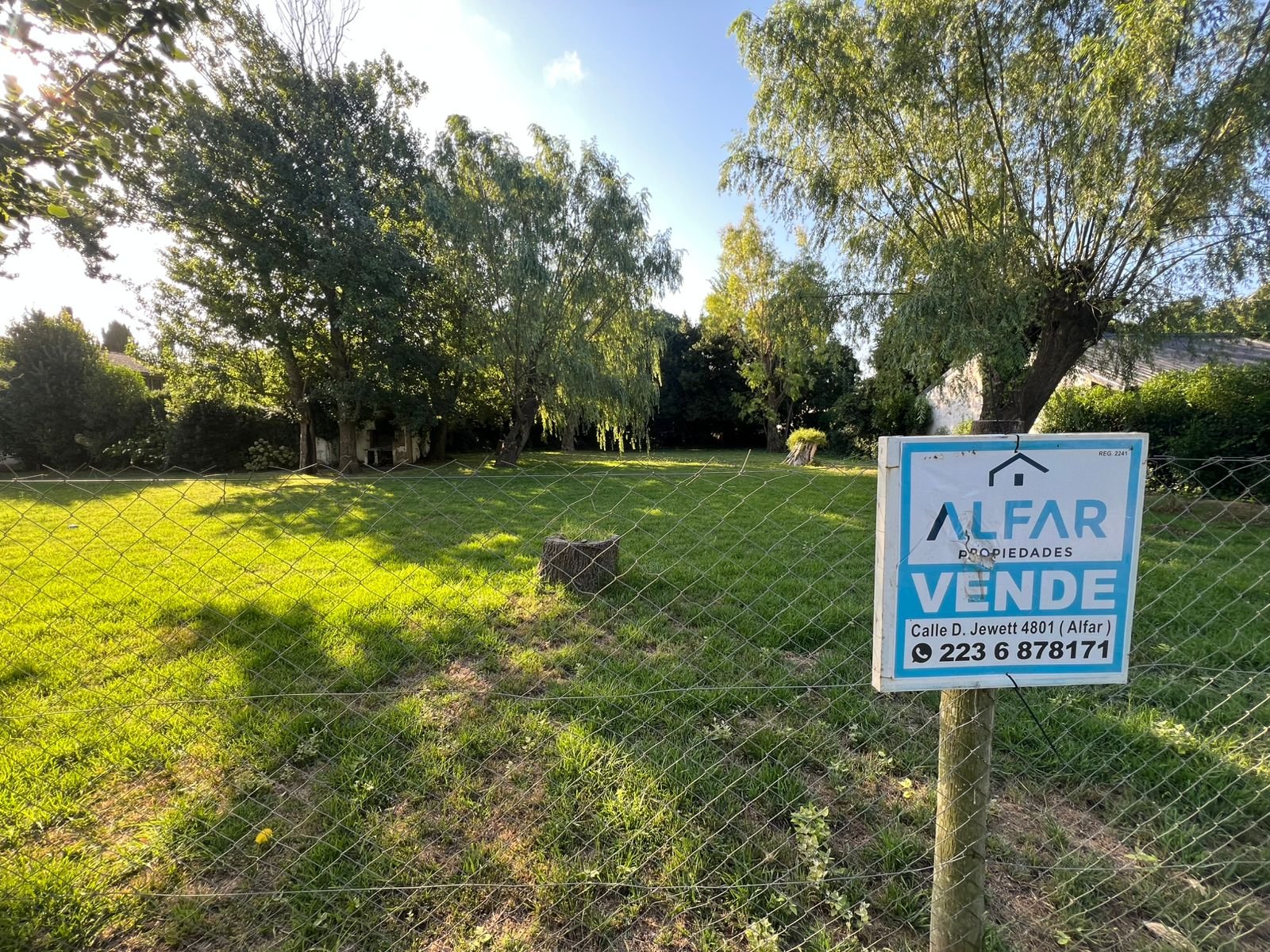 LOTE EN VENTA BARRIO ALFAR